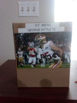 S f 49er George kittle  bubble head