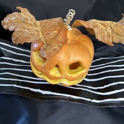 Original Haunted Mansion, Nightmare, Before Christmas, Pumpkin And Ribbon Authenticity Guaranteed