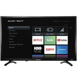 Sharp - 32" Class LED HD Smart Roku TV 