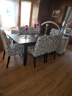 Dining Table 6 Chairs