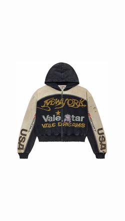 Vale Forever Vale Star Zip Up 'Dest/Black/Tan' (size: small) new
