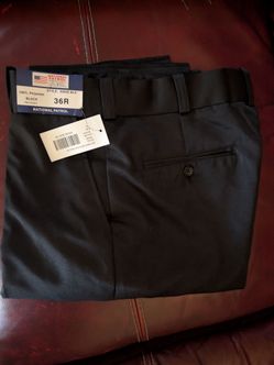 Security pants for uniform size 36R Black