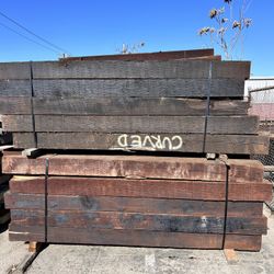 Creosote Treated Wood Ties 