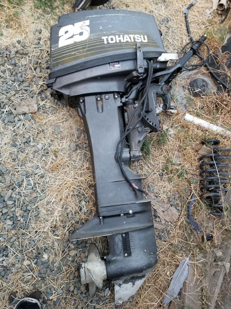 Tohatsu 25hp outboard motor