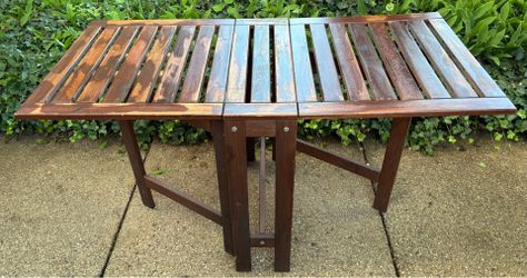 Gate Leg Patio Table