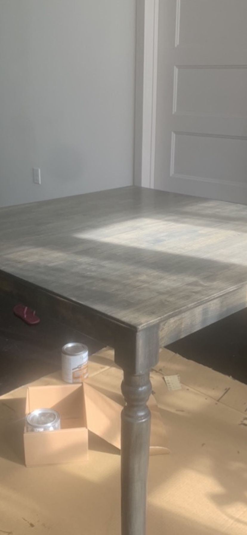 36” Square Solid Wood Dinning Table