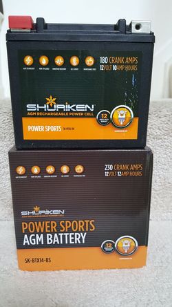 MOTORCYCLE BATTERIES