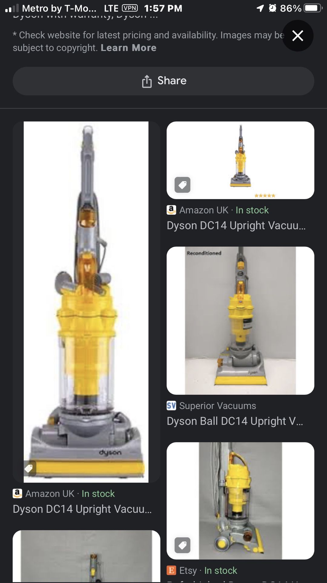 Dyson Vacuum