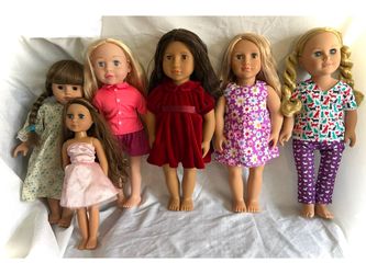 Our Generation / Madame Alexander / Glitter Girls Doll Lot