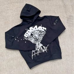 Black Oreo Sp5der Hoodie