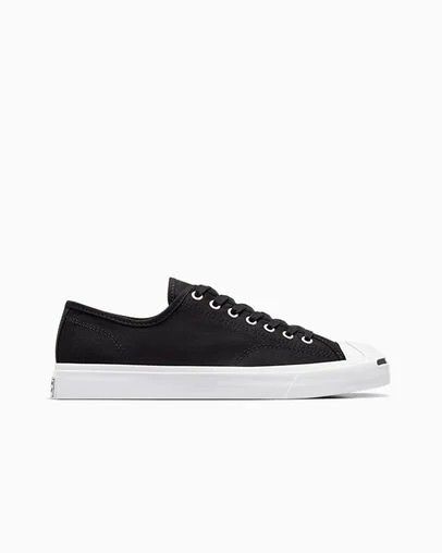 Converse Jack Purcell JP Ox Classic Canvas Low Black Sneaker Men's 12 164056C