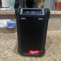 Milwaukee Radio M12  + Charger , Bluetooth Open box New $$110 Battery Not Included 