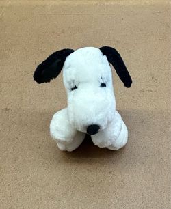 1968 UNITED Syndicate PEANUTS •CHARLIE Brown•SNOOPY “Belle” 5in PLUSH Toy 👀 (please read description)