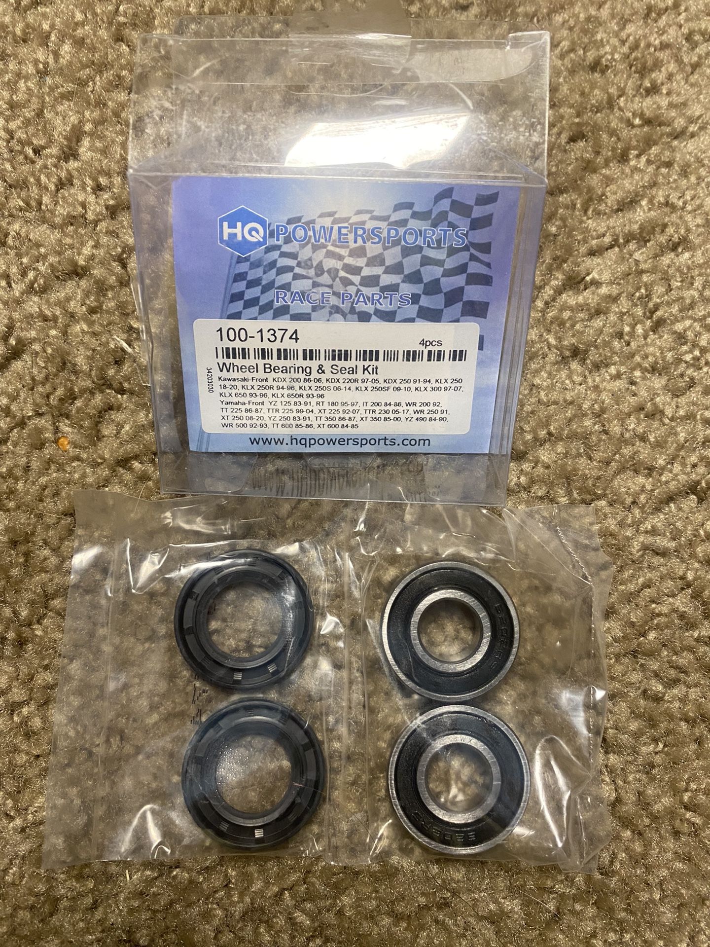Wheel Bearing & Seal Kit 100-1374