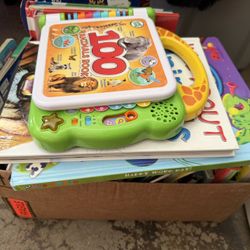 Box Of Children’s And baby Board Books 