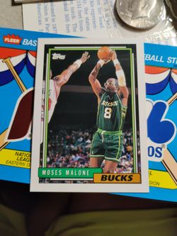 Moses Malone * Basketball Trading Card For Sale