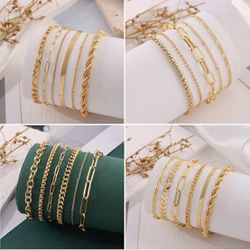14 K Gold Bracelets 