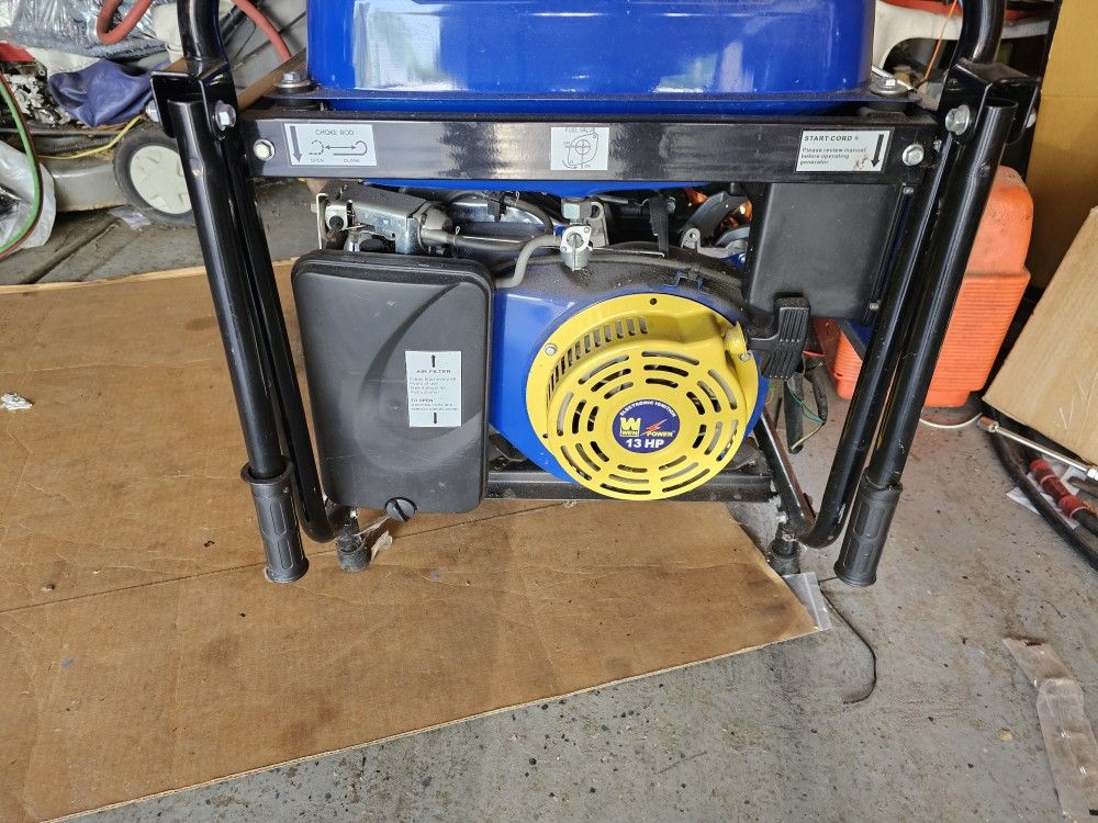 Wen 13hp Generator Gas 5500 Watts for Sale in Chicago, IL OfferUp