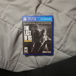 Last Of Us Remastered PS4