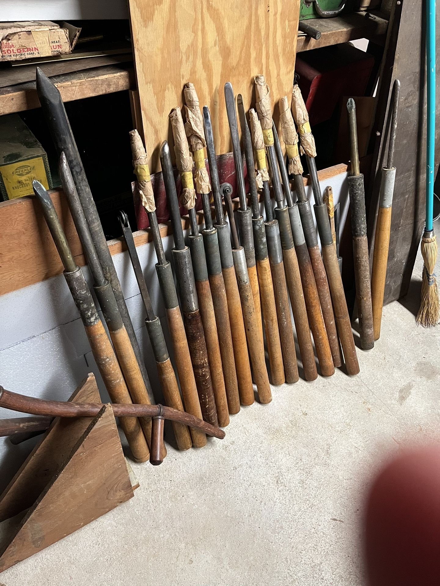 Metal Spinning Tools Complete W/ Chest