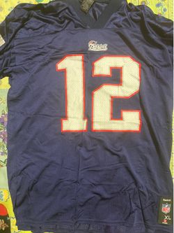 BRADY JERSEY 12  NEW ENGLAND PATRIOTS
