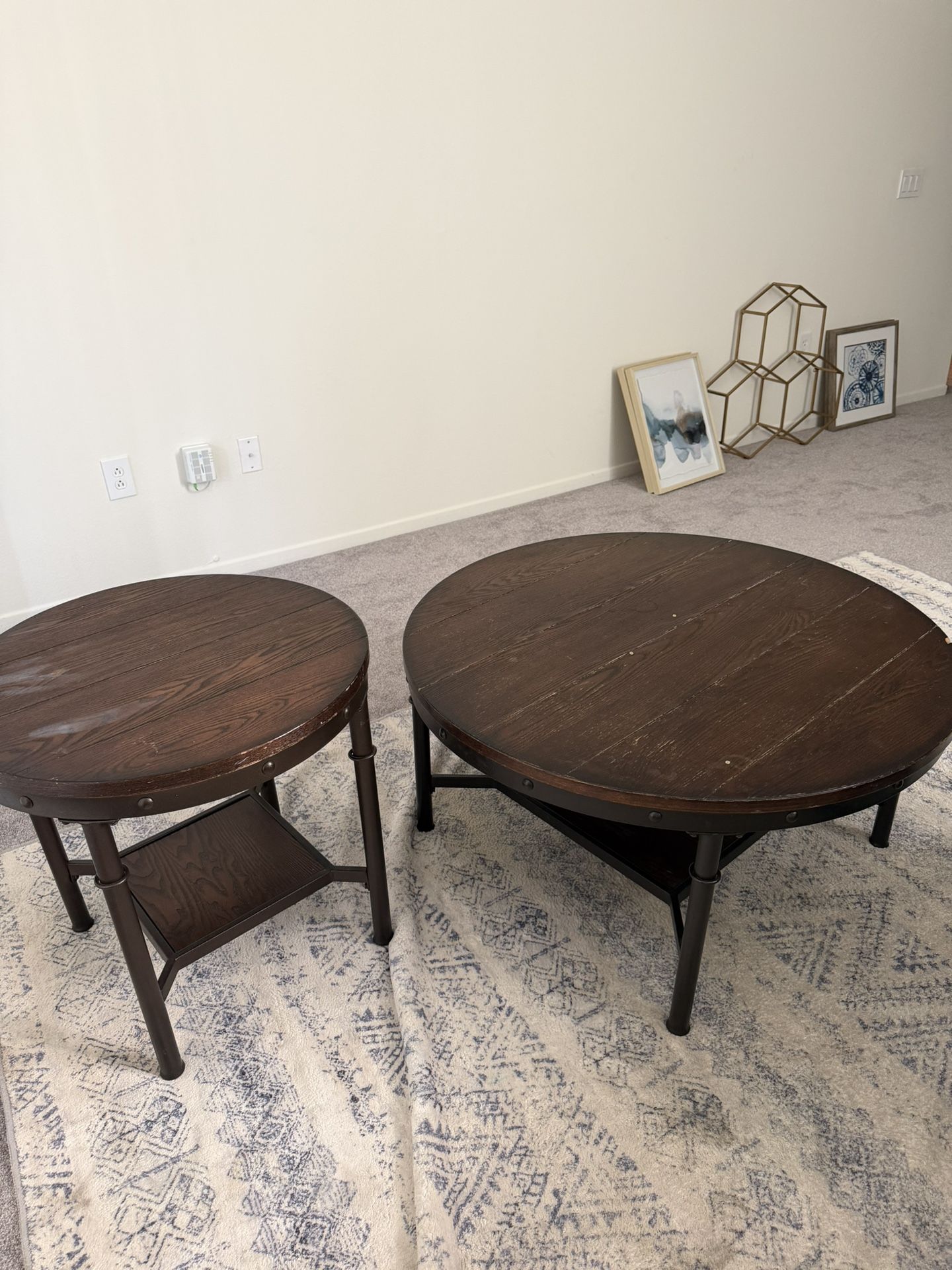 Coffee Table And Side Table