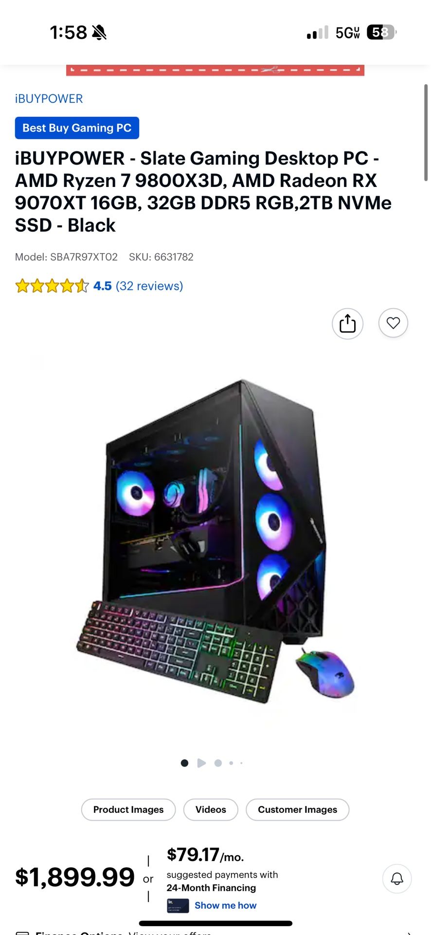 iBuyPower Gaming PC
