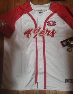 Brand New Men's San Francisco 49ers Baseball Style Jersey
