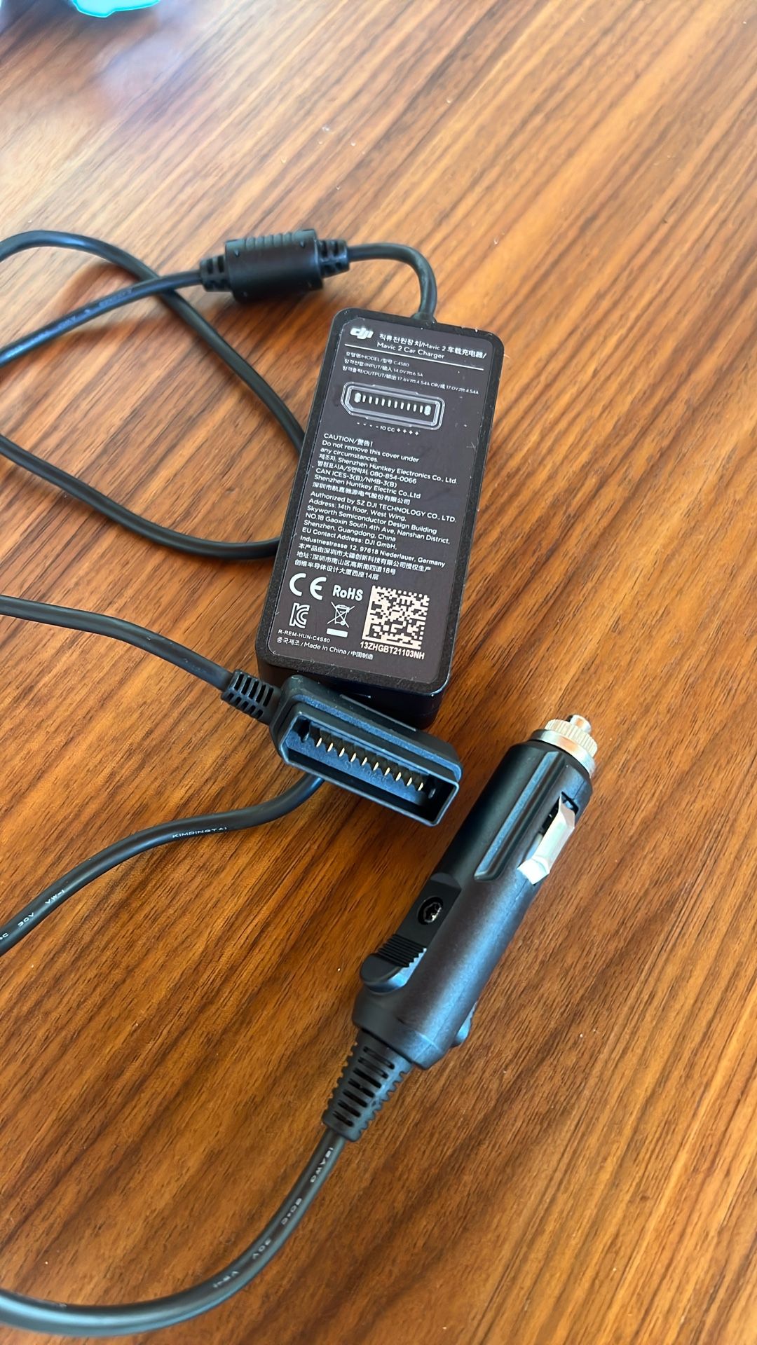DJI Mavic 2 Car Charger