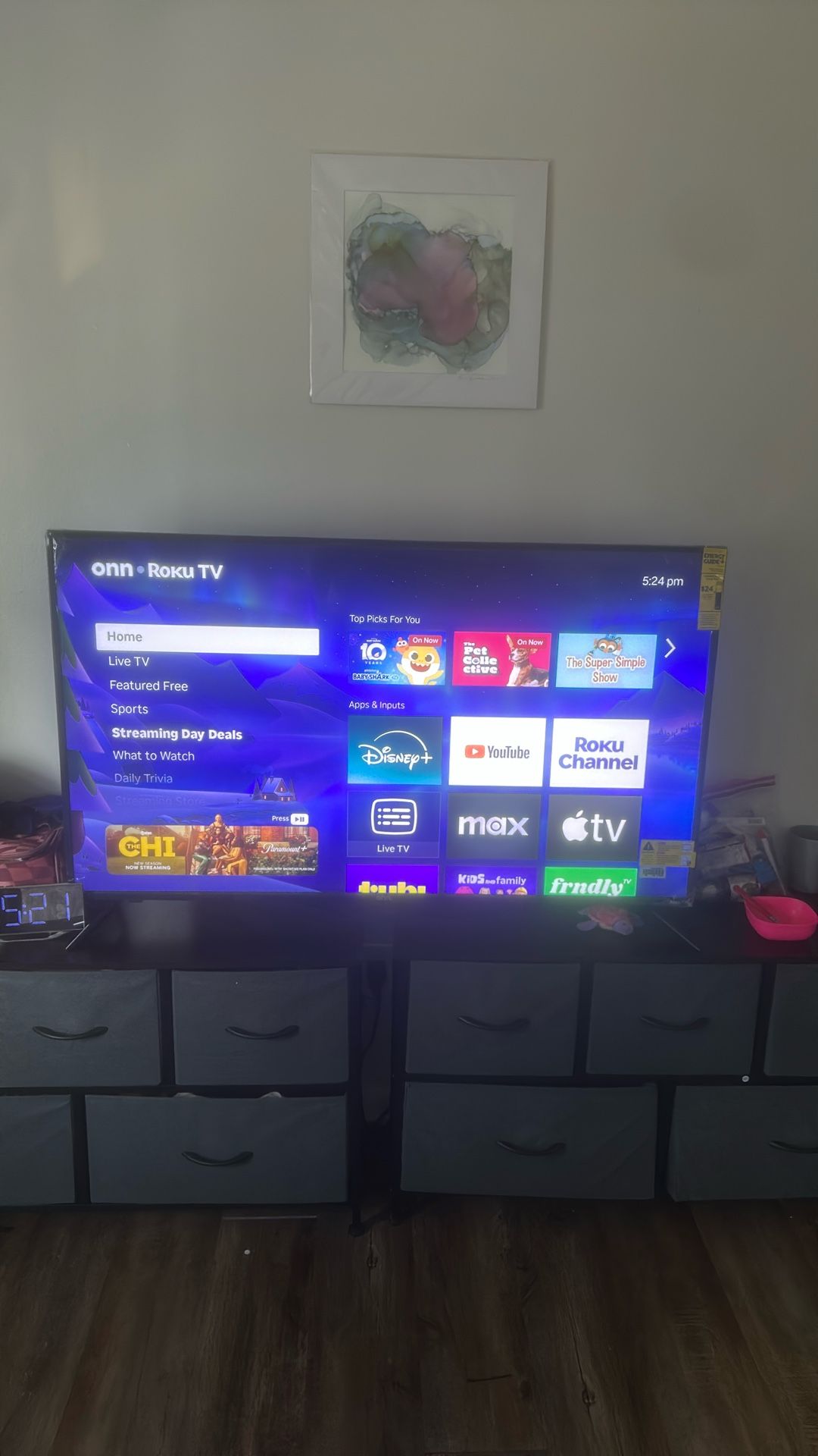 52” Flat Screen