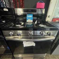 Samsung Gas Stove In Stainless Steel With Air Fry