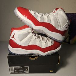 Size 3y - Kids Cherry Jordan 11's  - $100