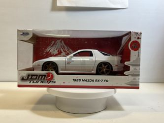 1985 Mazda RX-7 FC Diecast Model Car 1/24 Scale, New In the Box By Jada