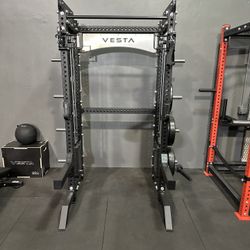 Vesta Fitness PRO SERIES Ultimate Half Rack Functional Trainer/Smith Machine
