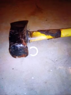 Fiberglass handle chopping wedge