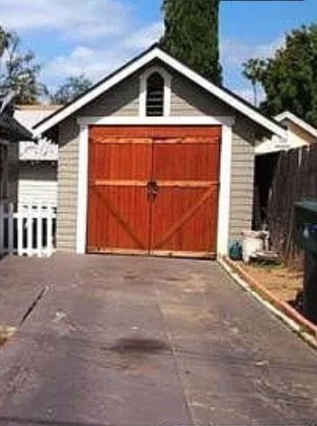 Wooden Garage Door - (92” X 88” Single Car Garage)