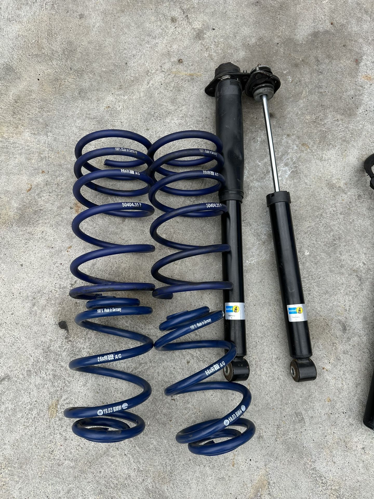 Bmw E30 H&r Springs And Bilstein Shocks