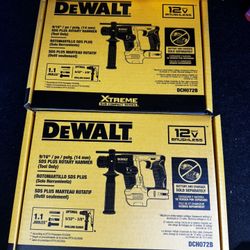  DEWALT XTREME 12V Brushless SDS Plus Rotary Hammer (tool only) New in box 