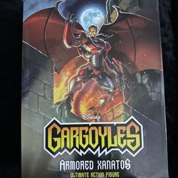 NECA Gargoyles 7 inch Ultimate Armored David Xanatos Action Figure - (34500)