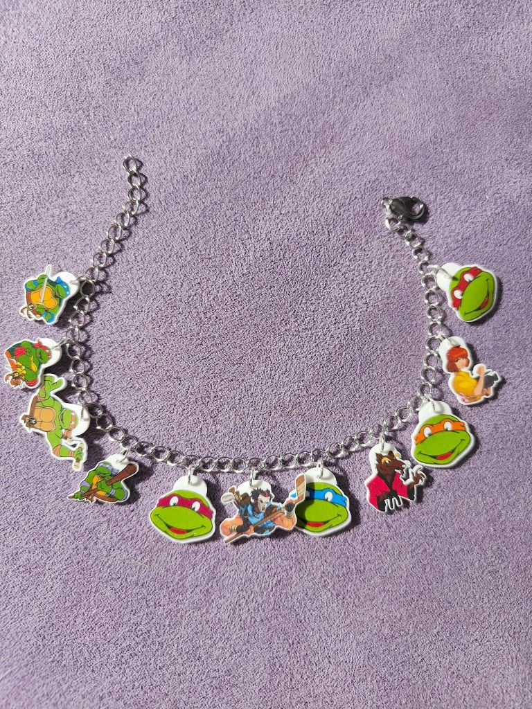 Teenage Mutant Ninja Turtles Charm Bracelet