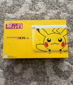 Nintendo 3ds Xl Console Pikachu Edition