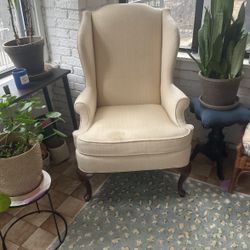 Vintage Wingback Chair