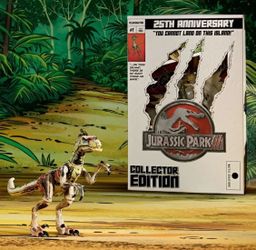 SDCC 2026 Jurassic World Hammond Collection 25th ComicStyle Velociraptor