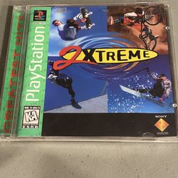 2Xtreme (Sony PlayStation 1, 1997) good condition. Complete with manual