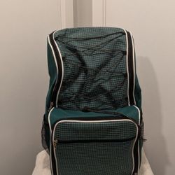 Green Insulated Picnic Lunch Bag Travel Backpack 