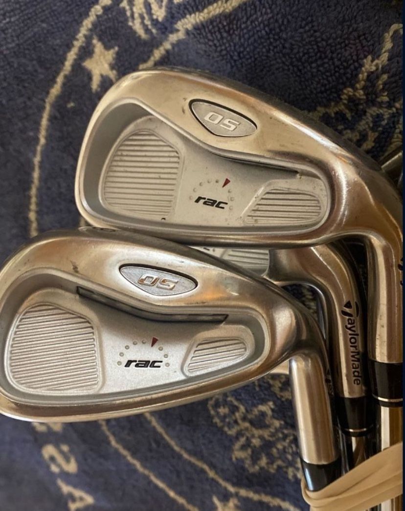 Taylormade RAC Iron Set Golf Clubs With Bag