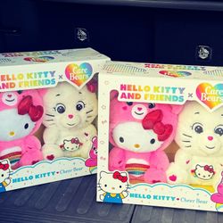 Hello Kitty Care Bear Duo