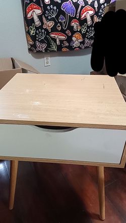 Modern Nightstand with Drawer