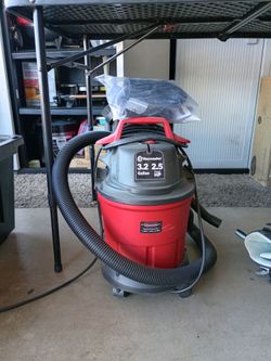 Vacmaster 3.2 Gallon 2.5 HP Wet/Dry Vac