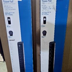 2 Tower Fans 